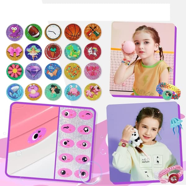 Venskabsarmbånd - DIY KIT - Pink Choice