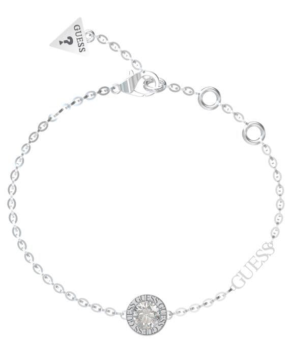Armband - GUESS - Color My Day Clear Charm Armband S - Silver - 21 cm - Dam