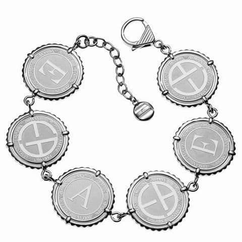 Armband - ARMANI - EGS1401040 - Stål - Unisex - Vuxen