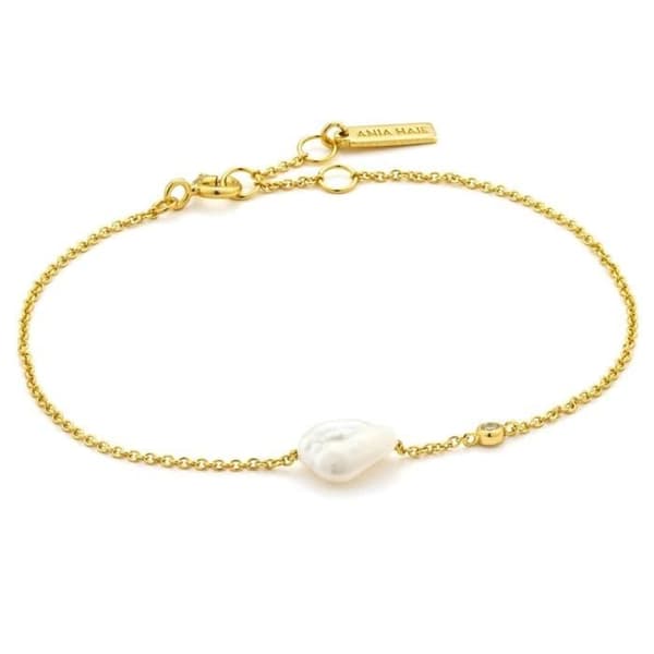 Armband - ANIA - HAIE - Silver 925m - Guldpläterad 14k - Zirkonium