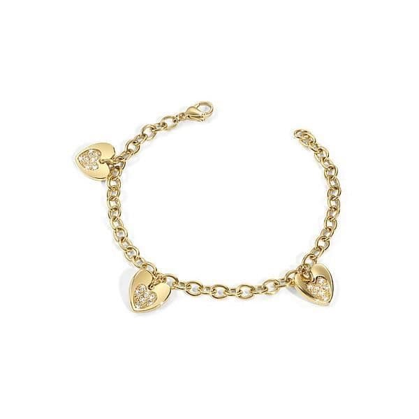 Armband - MORELLATO - RÊVE - Trippel Vit - Kristaller - PVD