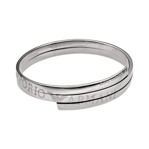 Armband - Emporio Armani - EGS1130 - Metall - Grå - Dam