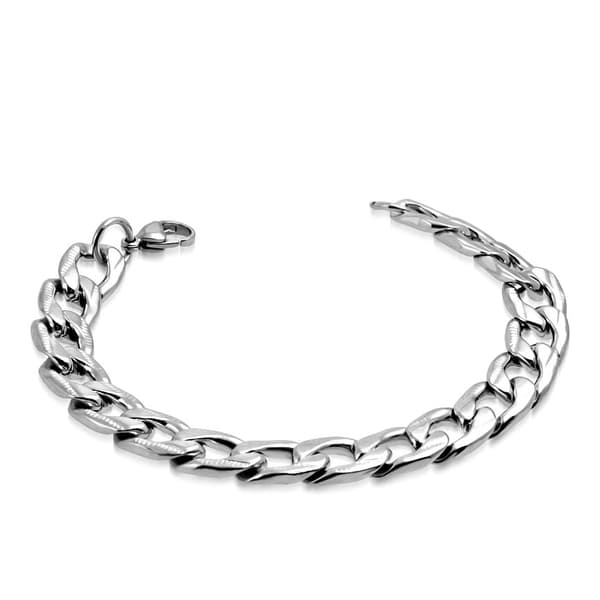 Armband Pansarlänk Rostfritt stål 316L 21 cm/11,5 mm