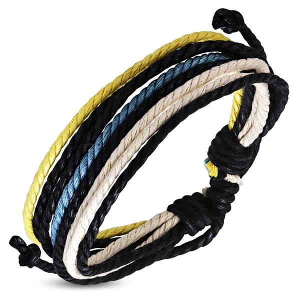 Armband - Rep i flera varv - multifärg