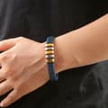 Miniatyrbilde 4 av 8: INF Armbånd i armbånd i flettet PU-skinn for menn