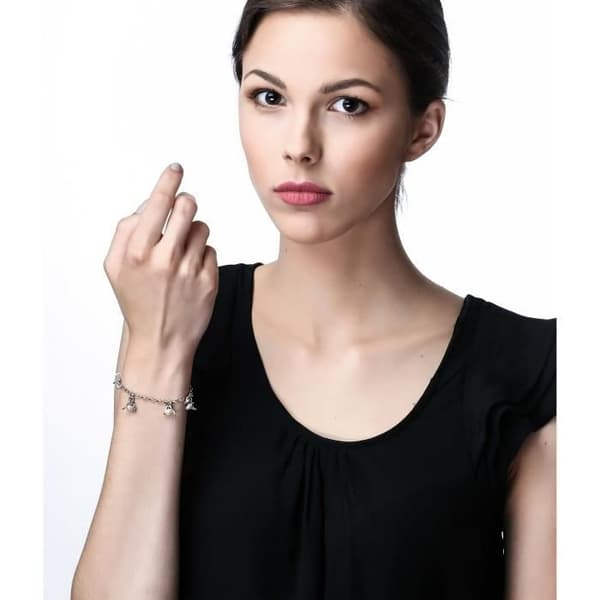 Armband - ORPHELIA - 925 Sterling Silver - Anti-allergisk - Rhodiumpläterad - Elegant