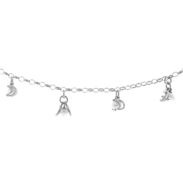 Armband - ORPHELIA - 925 Sterling Silver - Anti-allergisk - Rhodiumpläterad - Elegant
