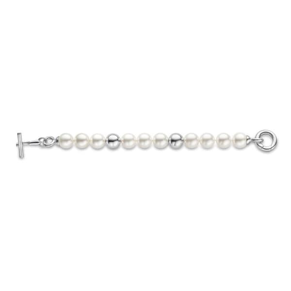 Armband - ORPHELIA - 925 Sterling Silver - Allergivänlig - Rhodinerad - Elegant design