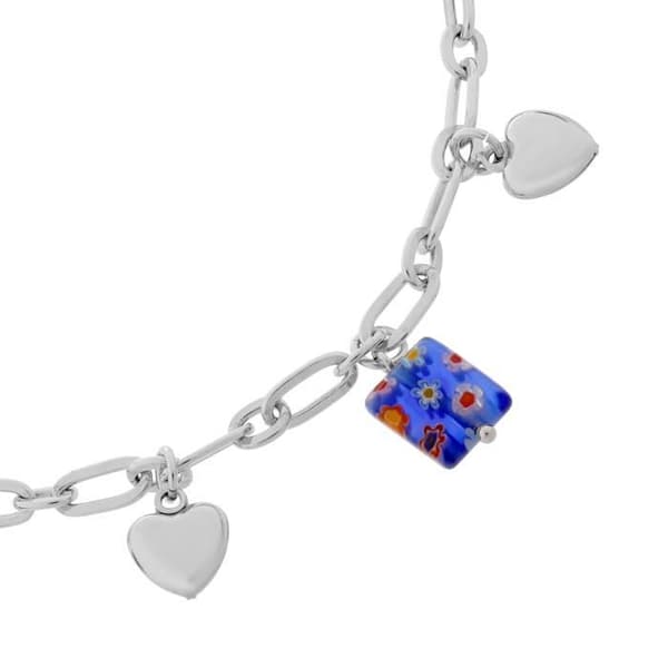 Armband - ORPHELIA - ZA-1762 - 925 sterling silver - Anti-allergisk - Rhodiumpläterad