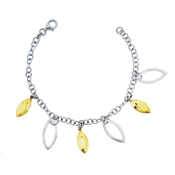 Armbands - ORPHELIA - 925 Sterling Silver - Anti-allergisk - Rhodinerad - Kvinna
