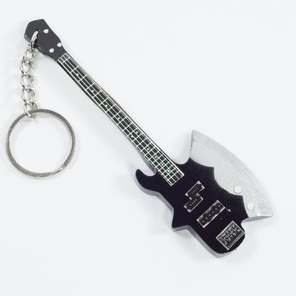 Keychain: KISS - Gene Simmons - AXE Bass (mod. exclusive)