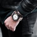 Miniatyrbild 2 av 4: Armband - LPJFA - Mattsvart Onyx - Set med armband - Elastiskt - Natursten