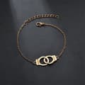 Miniatyrbild 2 av 4: Ankelarmband - SHOP-STORY - Freedom - Guld - Justerbart - Metall