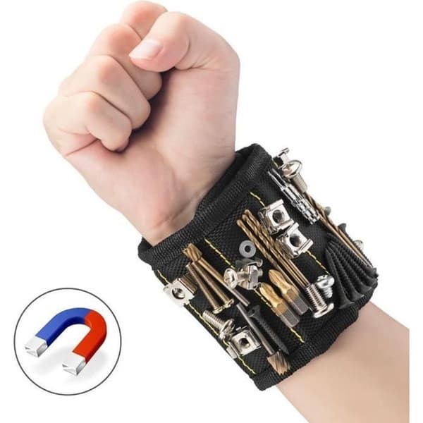Magnetarmband - Stark magnet - DIY - 10 magneter - 100% polyester - Herr