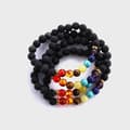 Miniatyrbild 4 av 4: Fosenme YJL70301765 7 Chakra Healing Balance Beads Yoga Armband