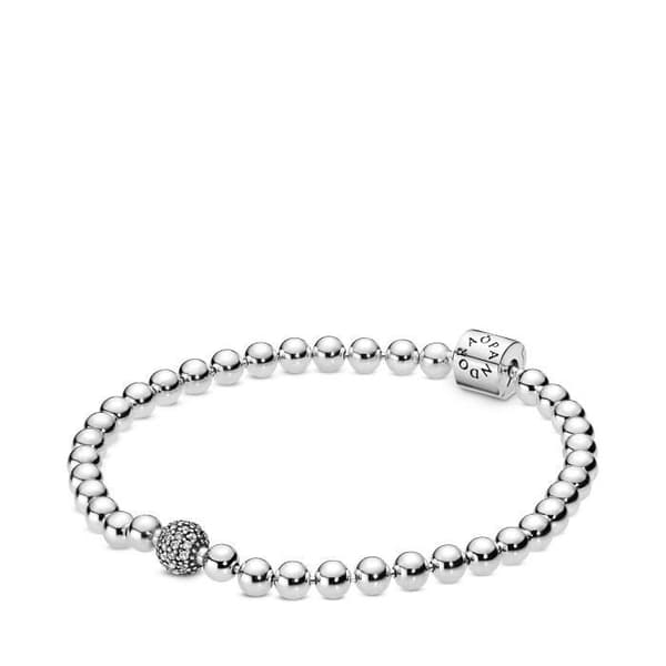 Armband - Pandora - 598342CZ-17 - Silver 925 - Längd 17 cm - Färg Grå