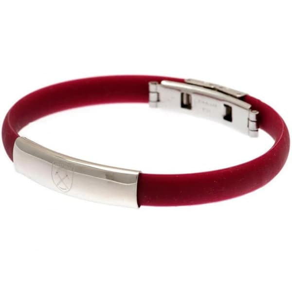 West Ham United FC Silicone Crest Bracelet