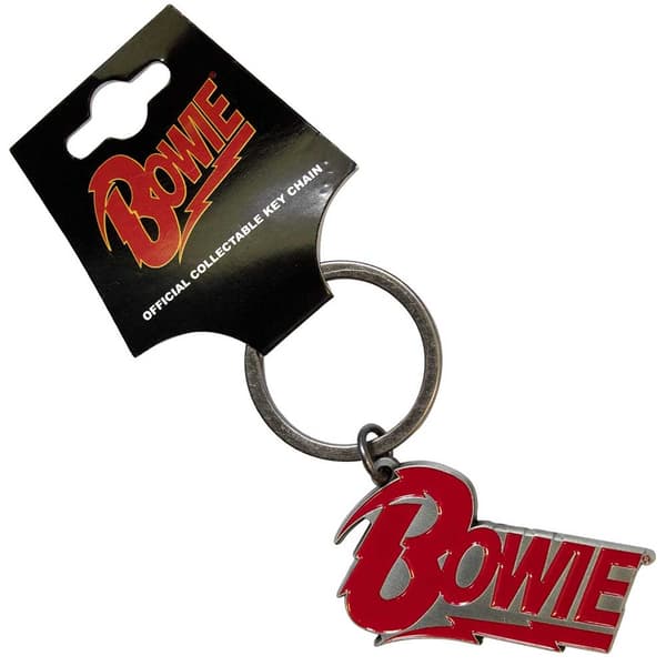 David Bowie  Keychain: Logo