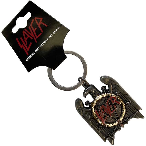 Slayer  Keychain: Silver Eagle