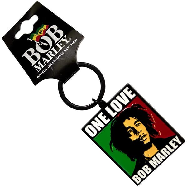 Bob Marley  Keychain: One Love