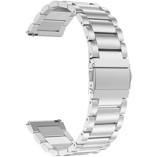 Klockarmband - Rostfritt stål - 22mm - Silver - Kompatibel Samsung Gear S3/Huawei Watch GT 2
