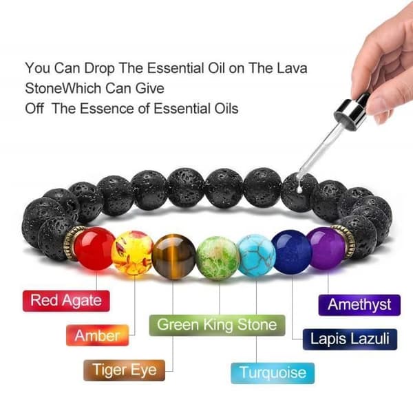 2st 8mm Semi Precious Armband Armband Beads Armband Healing Gemstone Lucky Armband