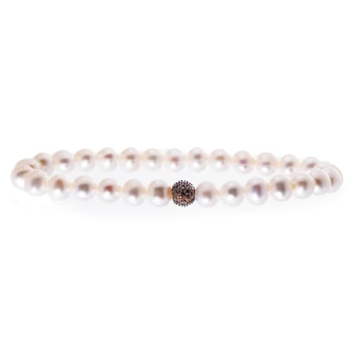 LANCASTER JLA-BR-SB-5WH - Bracelet Dam (16MM)
