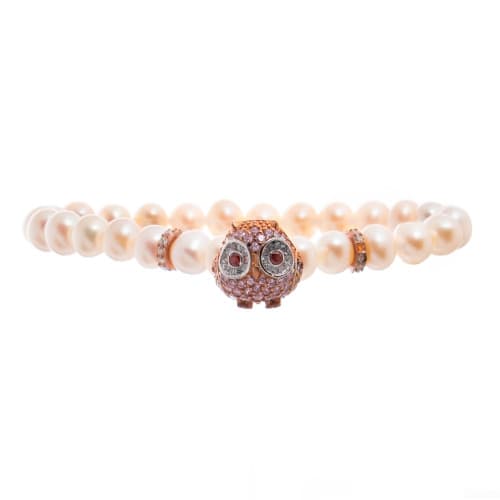 LANCASTER JLA-BR-OWL2WH - Bracelet Dam (16MM)