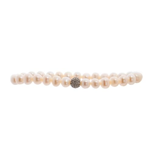 LANCASTER JLA-BR-SB-1WH - Bracelet Dam (16MM)
