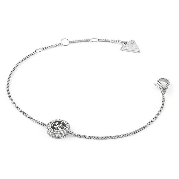 Armbands - GUESS - 4G Crush Charm - Silver - Metall - Dam