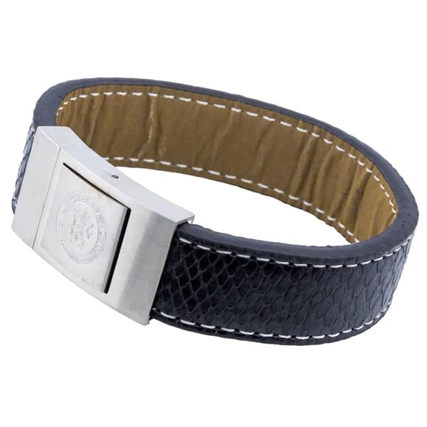 Chelsea FC Armband med sömmar i läder