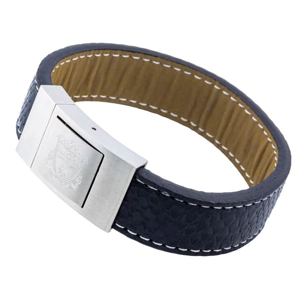 Liverpool FC Armband med sömmar i läder