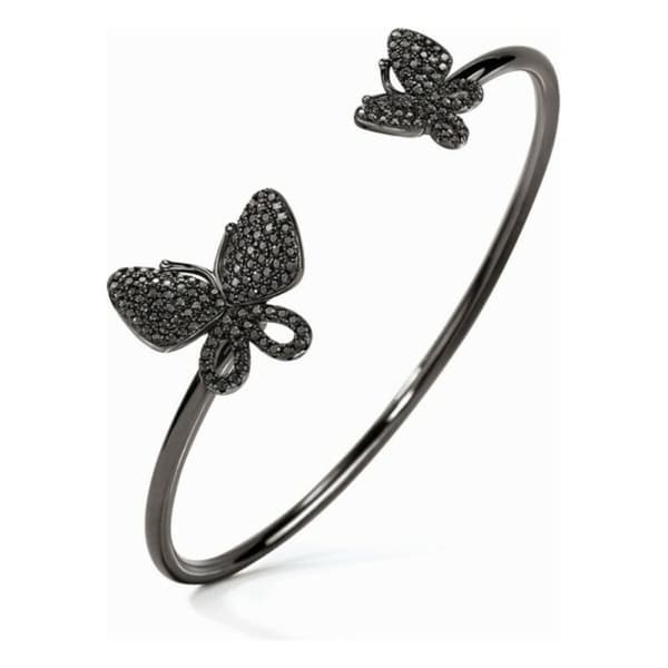 Armband Folli Follie Fjärilar Sterlingsilver (Ø 55 mm) - Silvrig