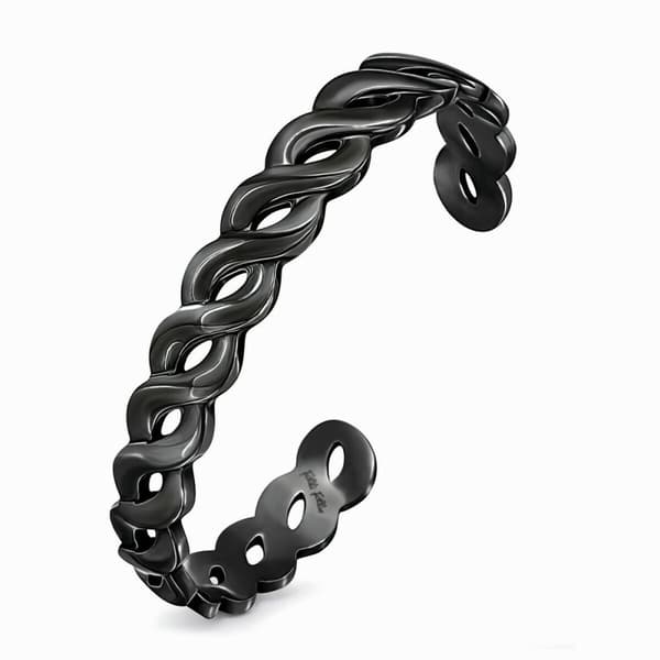 Armband Folli Follie 1B15T038 (17 cm) - Svart