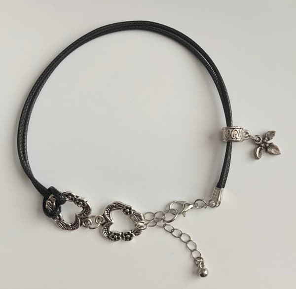 25 cm hjärtan tråd armband unik design