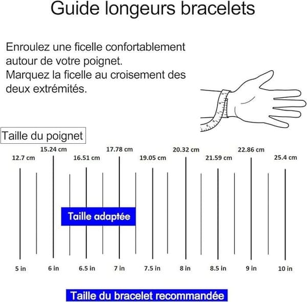 Armband - ACUZINA - Blå apatit - Natursten - 8mm - Blandat
