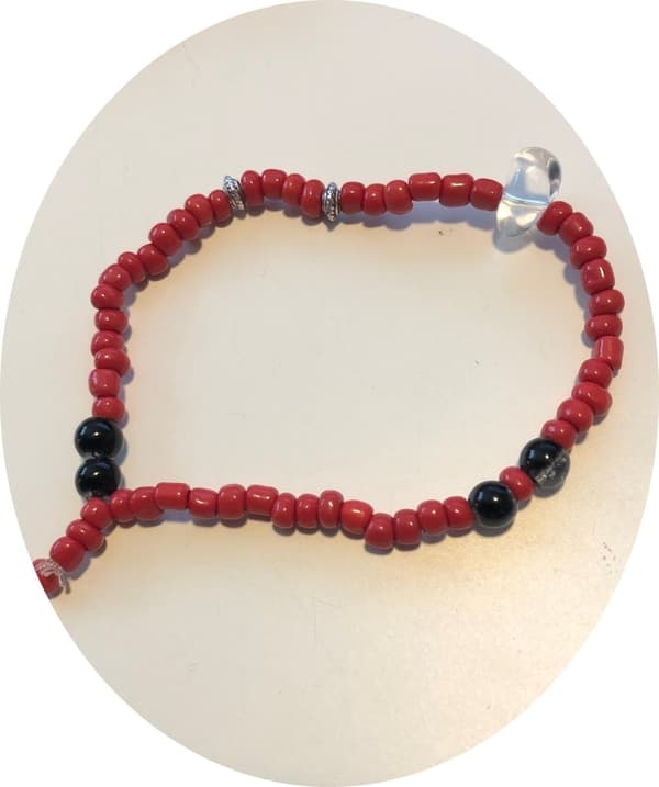 19,5 cm unik handgjort armband