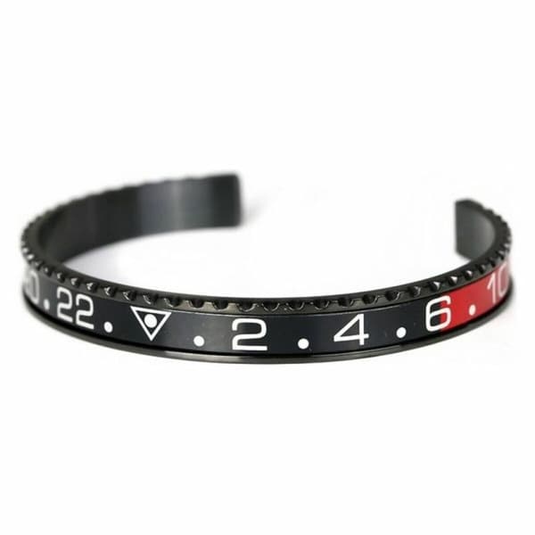 Herrarmband Oyster 18 cm - Blå