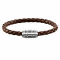 Miniatyrbild 1 av 2: Unisexarmband Thomas Sabo UB0019-823-2 Silvrig Brun 18,5 cm 16,5 cm - 18,5 cm