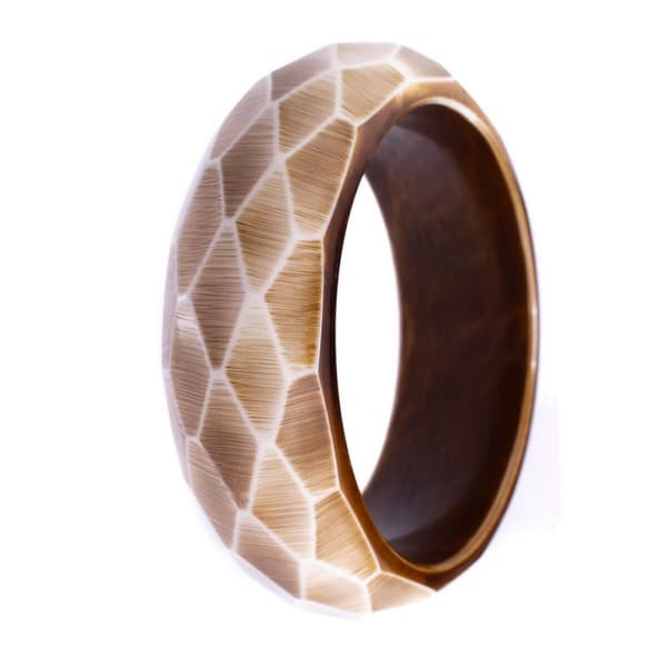 Armbånd Folli Follie 4B9A006I Brun (Ø 7 cm)