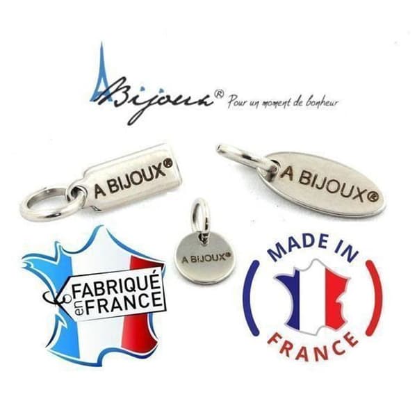 Armband - ABIJOUX - Multicolor turmalin - 8mm - Tillverkad i Frankrike - Längd 19-20 cm