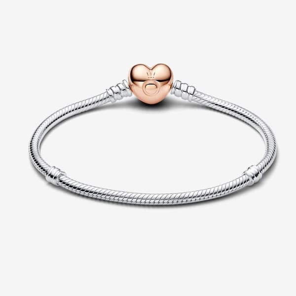 Pandora Moments Heart & Snake ketjurannekoru 20 cm