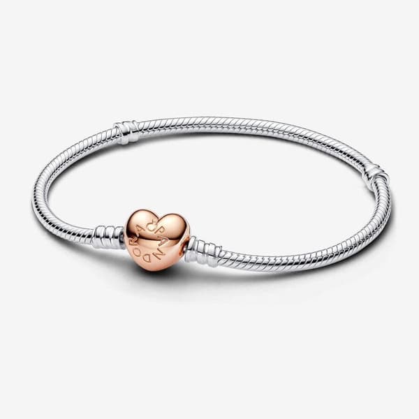 Pandora Moments Heart & Snake ketjurannekoru 20 cm