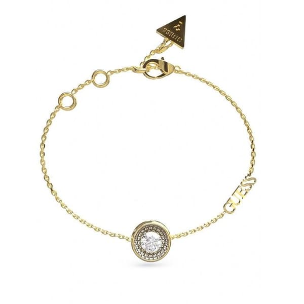 Armband - GUESS - Unik Solitaire - Guld - 16-19,5 cm - 100% metall