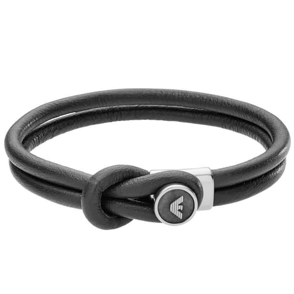 Armband - Emporio Armani - EGS2214020 - Rostfritt stål - Grå - 18,5 cm