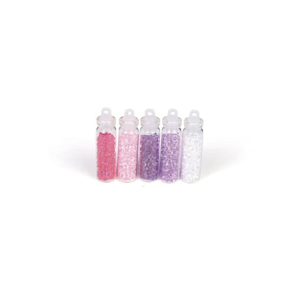 Mikrobollar Mini diamanter romantiska 5 flaskor