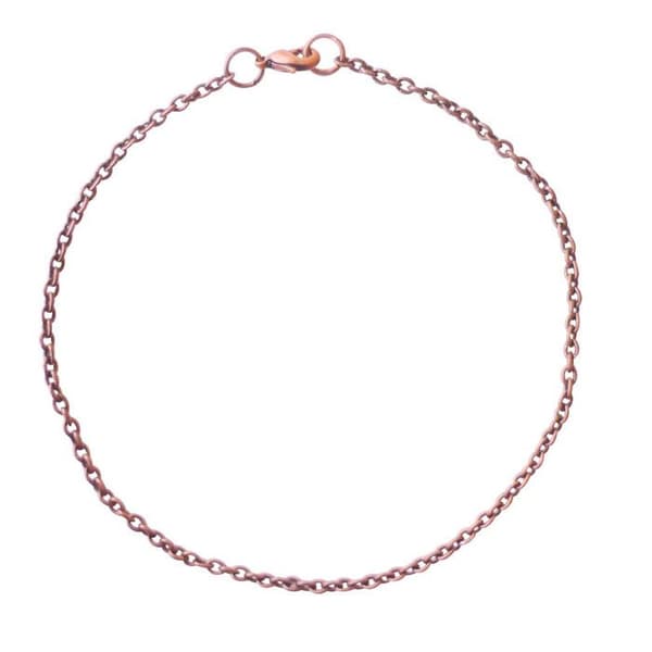 SMALL MESH KOPPARARMBANDSKEDJA 2 - 20 cm {färg}