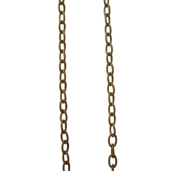 Kedja grov länk bronze ø4mm