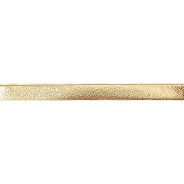 Armband 6 mm Metalliserad Guld