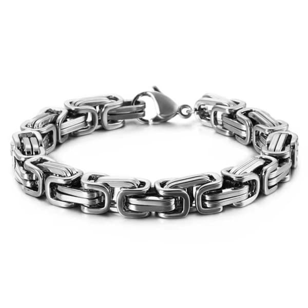 Emperor Link Rannekoru Viking Steel Valittavissa koko hopea